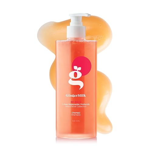 Ginger Milk Ginger Shampoo for Damaged, Color-Treated Hair - 16 Fl Oz - Pack of 1