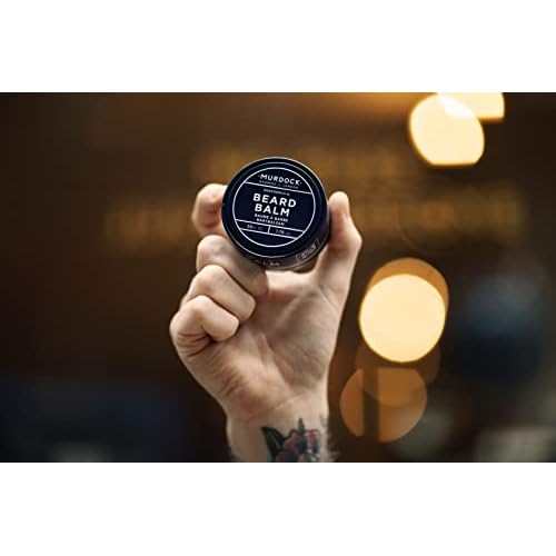 Murdock London Beard Balm for Men ? Conditioner & Moisturizer Cream ? Softens, Tames & Nourishes with Natural Ingredients ? Lightweight Beard Care Made in England, 50ml