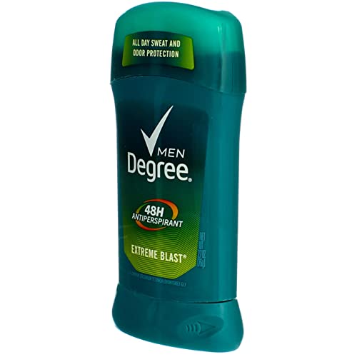 Degree Men Anti-Perspirant Deodorant Stick Extreme Blast 2.7 oz Pack of 6