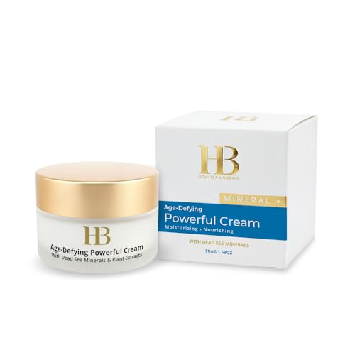 H&B Powerful Anti-Wrinkle Cream Anti-aging Face Moisturizer for Women Dead Sea Minerals