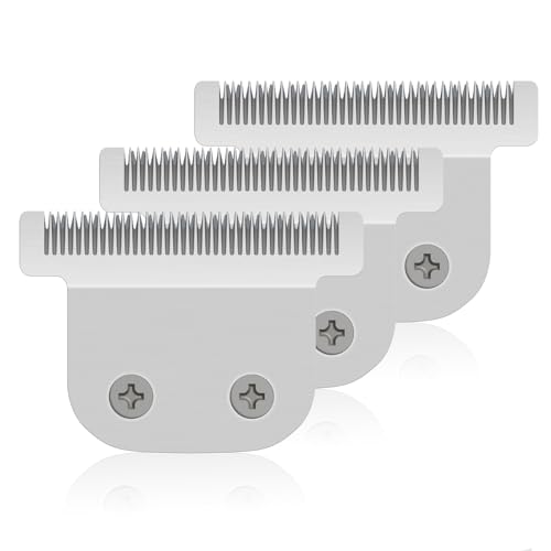 T-Blade Detachable Replacement blades Compatible with Wahl Trimmers 9864/9864SS/9686/9818A/9854L/9876L/9854/WSS3L/SS2L etc. (3 Pack)