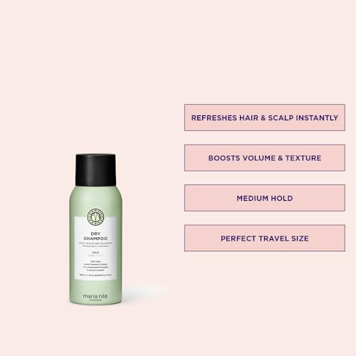 Maria Nila Dry Shampoo 2.4 Fl Oz - Freshens Greasy Hair & Adds Volume - Pack of 1