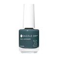 Dazzle Dry Nail Lacquer (Step 3) - Northern Lights - A full coverage, grey-toned turquoise. Full coverage cream. (0.5 fl oz)