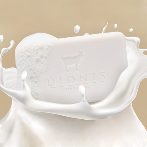 Dionis Goat Milk Skincare Lavender Blossom Scented Lotion (8.5oz) and Hand & Body Bar Soap (6oz) Bundle - Made in USA - Cruelty Free and Paraben Free Formula