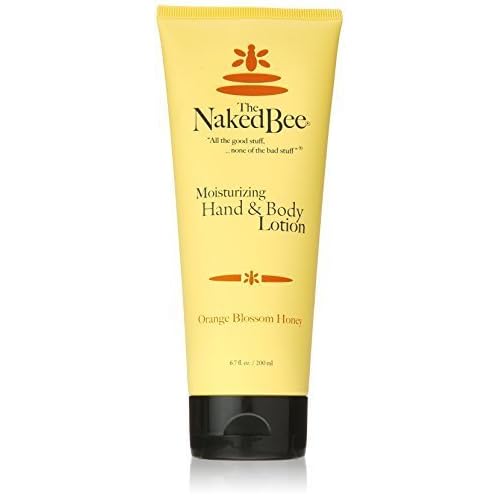 The Naked Bee Orange and Blossom Honey Moisturizing Hand and Body Lotion, 6.7 Ounce + Restoration Foot Balm, 2 Oz - 2 Pack + Serious Hand Repair Cream, 3.25 Oz