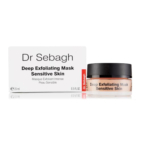 Dr Sebagh Deep Exfoliating Mask Travel Size 0.5 fl oz - Gentle Sensitive Skin Detox & Radiance