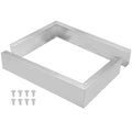 15.75”H x 10.75”D x 2.95”W Stainless Steel Microwave Trim Kit - Universal Fit