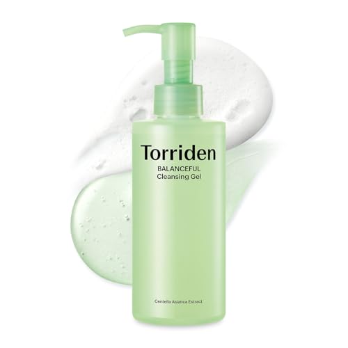 Torriden Balanceful Low pH Facial Cleanser with Centella 200ml – Gentle, Hydrating Skin Wash