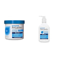 AmLactin Intensive Healing Body Cream ? 12 oz Tub & Intensive Healing Body Lotion for Dry Skin ? 14.1 oz Pump Bottle