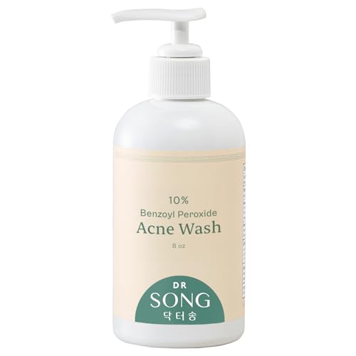 Dr Song Benzoyl Peroxide Acne Wash 10% - Face & Body Treatment - 8 Fl Oz - Variation of THIS listing