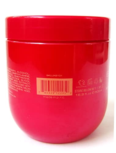 Anti-Frizz Hair Mask with Keratin & Shea Oil - Nourishing Smoothing Treatment, 16.9 fl oz