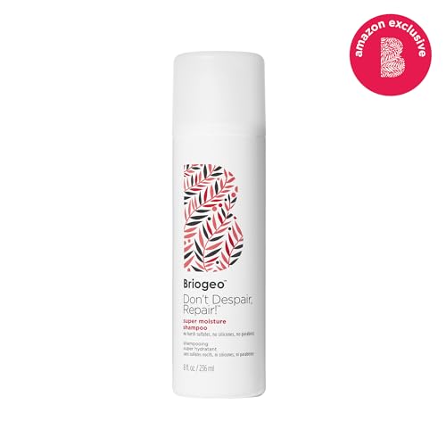 Briogeo Don't Despair, Repair! Super Moisture Shampoo, Dry Damaged Hair, Hair Shampoo with Argan Oil for Hair, Hair Moisturizer Hair Treatment, Protein Shampoo, Vegan, Cruelty-Free