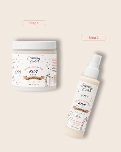 Cristina's Curls Kids Deep Conditioner - Plush Moisture & Detangling Slip