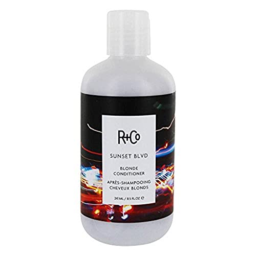 Blonde Conditioner 8.5 Fl Oz - R+Co Sunset Blvd Hair Care for Shine & Moisture