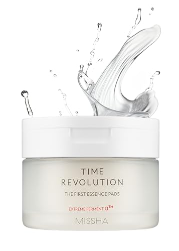 MISSHA Time Revolution Essence Toner Pads 75 Count Exfoliating Skincare
