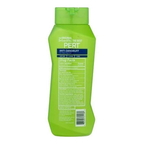 Pert Anti-Dandruff 2 in 1 Shampoo and Conditioner - Advanced Shampoo Conditioner with 2 Percent Salicylic Acid - Dandruff Shampoo with Zinc - 13.5 oz