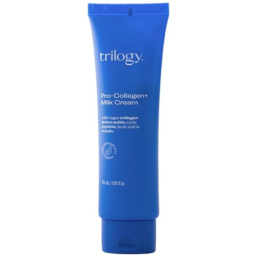 Vegan Collagen Face Moisturizer with Lactic Acid & Peptides - Light Hydrating Cream