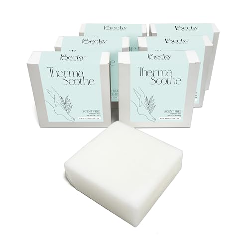 Becky Home Unscented Paraffin Wax Refill 6lb for Hand & Foot Spa Treatments