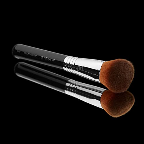 Sigma Beauty F47 Multitasker Makeup Brush ? Multi-Use Face Makeup Brush for Blending, Contouring, & Buffing, Use with Foundation, Blush, Bronzer, Contour, or Highlighter (1 Brush)