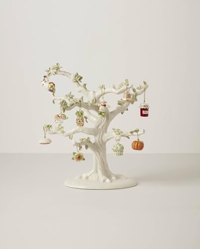 Autumn Favorites 10-Piece Hanging Ornament Set - Fall Decor, Porcelain