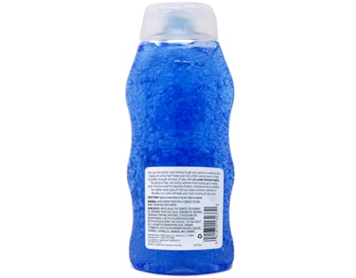 La Looks Gel #10 Extreme Sport Tri-Active Hold Blue 20 oz Pack of 5 - Unscented