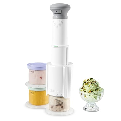 Cuisinart FastFreeze 5-in-1 Ice Cream Maker with 3 Half-Pint Mixing Cups - Pastel / 0.5 Pint