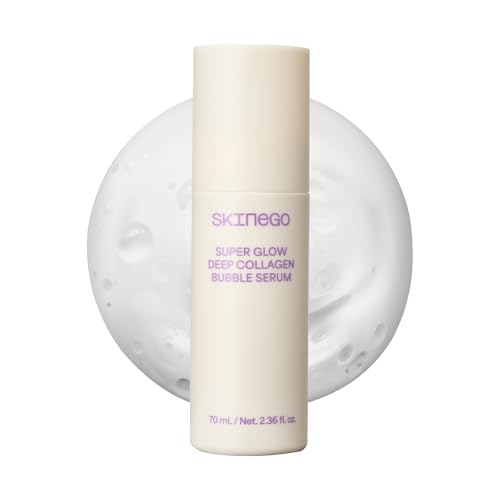 Pharmeus SKINEGO Super Glow Deep Collagen Bubble Serum with 1,005,189ppb Collagen ? Anti-Aging, Hydrating, Skin-Firming, Fine Line Care, Korean Skincare ? 2.36 fl.oz