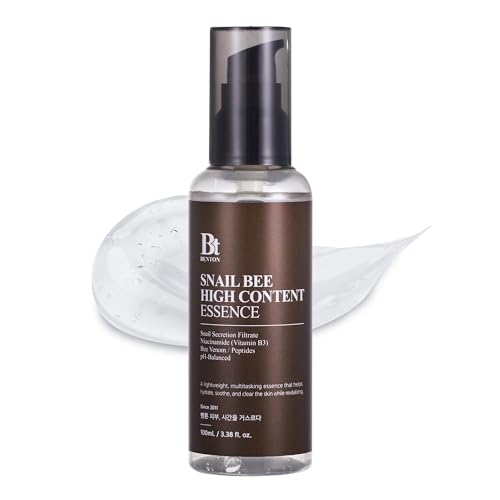 Snail Bee High Content Essence 100ml - Korean Face Moisturizer with Niacinamide & Bee Venom - Pack of 1