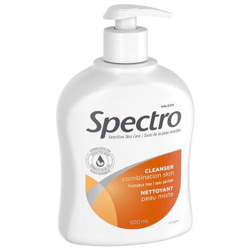 Spectro Jel Cleanser 500ml - Fragrance-Free Acne & Sensitive Skin Formula