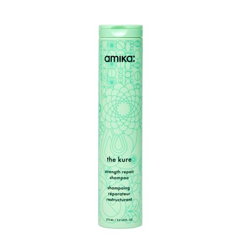 Amika The Kure Strength Repair Shampoo 9.2oz - Hair Strengthening & Damage Repair