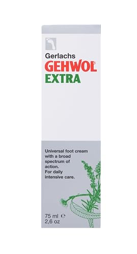 GEHWOL Foot Cream Extra - Healing Foot Care Moisturizer 2.6 oz