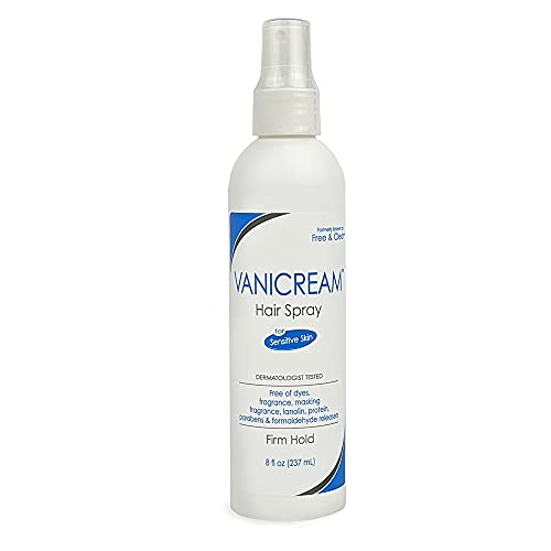 Sensitive Skin Hair Spray & Styling Gel - Fragrance-Free, Gluten-Free, Unscented, 7 & 8 Oz