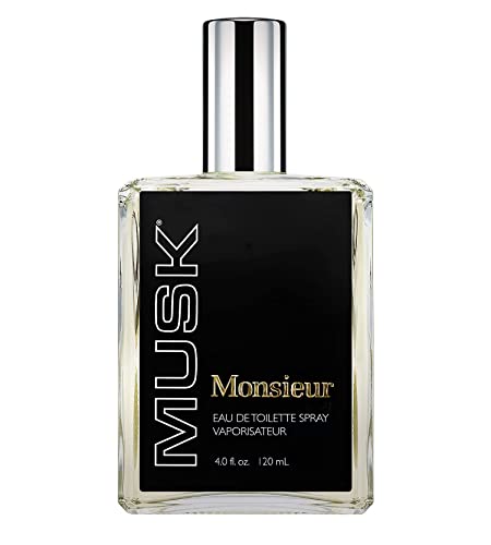 Monsieur Musk for Men Cologne Spray 4 Oz - Dana