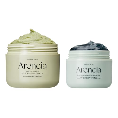 Glass Skin Care Duo - Facial Cleanser & Hyssop Overnight Serum