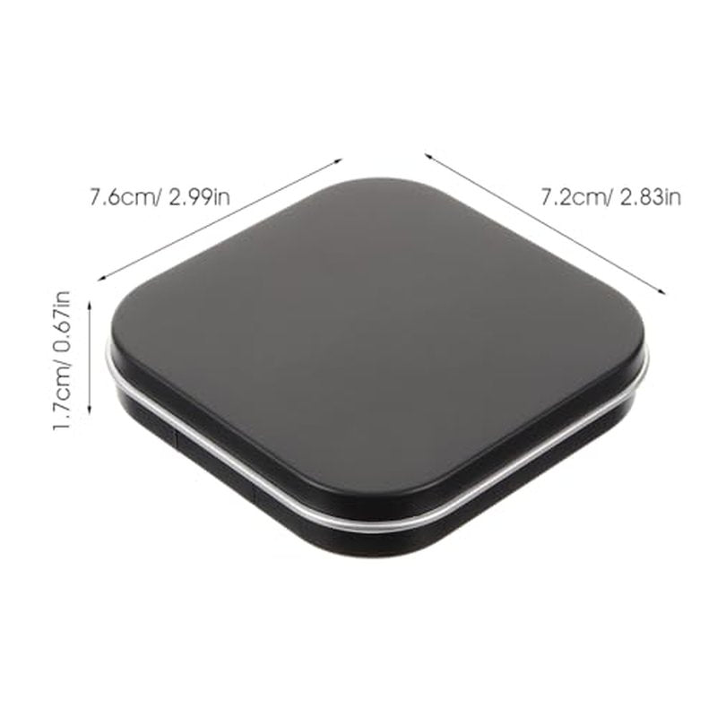 FRCOLOR 2Pcs Empty Magnetic Eyeshadow Makeup Palette DIY Blush Lipstick Contouring Powder Tray with 12 Grids Travel Size Cosmetic Pans Eyeshadow Makeup Containers for Women
