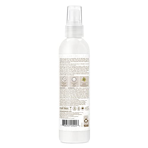 SheaMoisture Body Moisturizer For Dry Skin 100% Extra Virgin Coconut Oil & Leave-in Conditioner Treatment for All Hair Types 100% Extra Virgin Coconut Oil Silicone Free Conditioner 8 oz