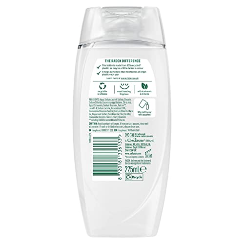 Radox Mineral Therapy Feel Moisturised Shower Gel with Chamomile & Oat Scent- 225ml (Pack of 3)