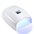 Rechargeable Cordless UV LED Nail Lamp - White, 48W Upgraded Nail Dryer with Smart Sensor