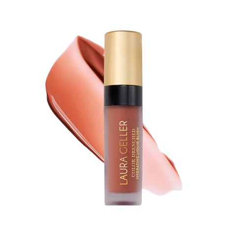 Liquid Blush Peach Nude Hydrating Buildable Face Makeup for Dry Skin - Laura Geller