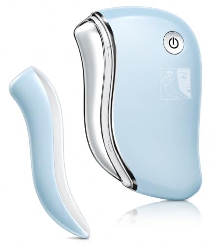 Electric Heated Gua Sha Face Massager for Skin Tightening & Relaxation