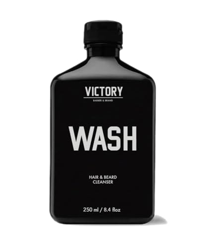 Men's Beard Wash & Hair Shampoo - Hydrating, Softening, All-in-One 8.4 Fl Oz