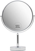 Mirrorvana XXL Double Sided 3X Magnifying Makeup Mirror with Stand - 17x11 Inches