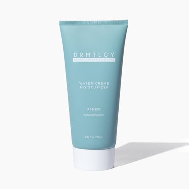 DRMTLGY Water Cr?me Face Moisturizer for Women & Men - Facial Moisturizer for Dry Skin - Lightweight Daily Moisturizer Face Cream