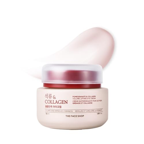 The Face Shop Pomegranate & Collagen Eye Cream 1.69oz - Firming Brightening Hydrating