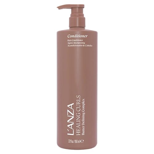 L’ANZA Healing Curls Curly Conditioner - Natural, 32 Fl Oz - Pack of 1