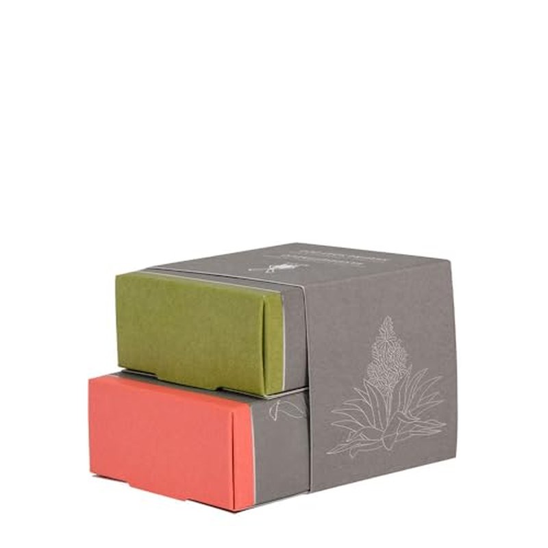 M?HLE SHAVING CARE Shaving Soap Duo with the M?hle shaving soaps, Aloe Vera and Grapefruit/Mint