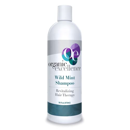 Organic Excellence Wild Mint Moisturizing Shampoo - Rosemary, 16 oz - Variation 1