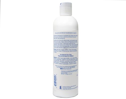 Vanicream Gentle Sulfate-Free Shampoo for Sensitive Skin & Scalp - 12oz Pack of 2