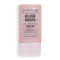Revolution Beauty London, Bright Light Glow Blush Drops, Builable Liquid Blush for Face, Infused with Hyaluronic Acid, Vegan & Cruelty-Free, Pink Rosie, 0.77 fl oz