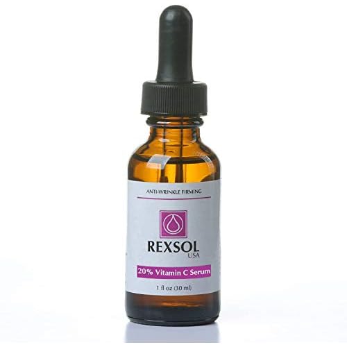 REXSOL 20% Vitamin C Serum Anti-Wrinkle Firming | Dark Circle & Sun Damage Corrector